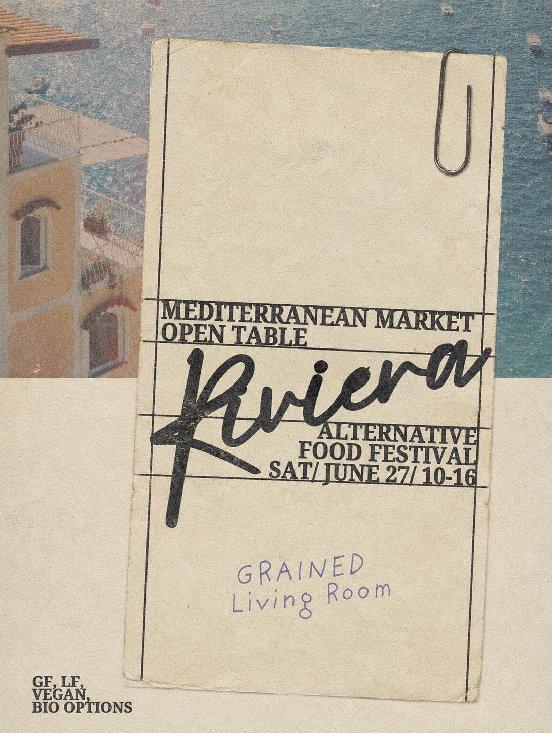 Mediterranean Market: An Open Table at GRAINED Living Room 27/6