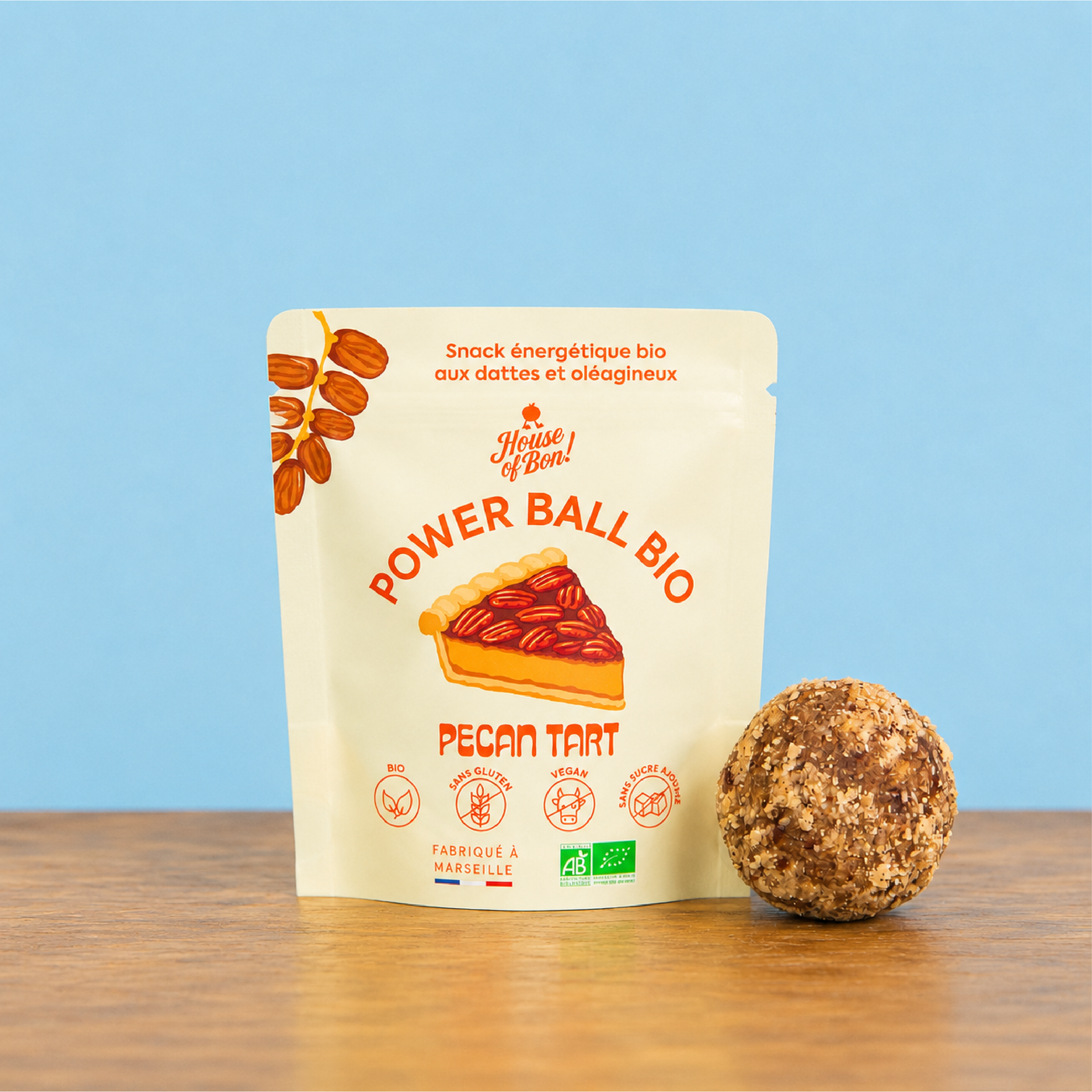 House of Bon Pekannötspaj Power Ball