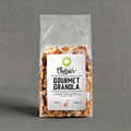 Chelsie’s Gourmet Granola EKO by GRAINED CO., 400g, showing a bowl of crunchy granola with nuts and dried fruits.