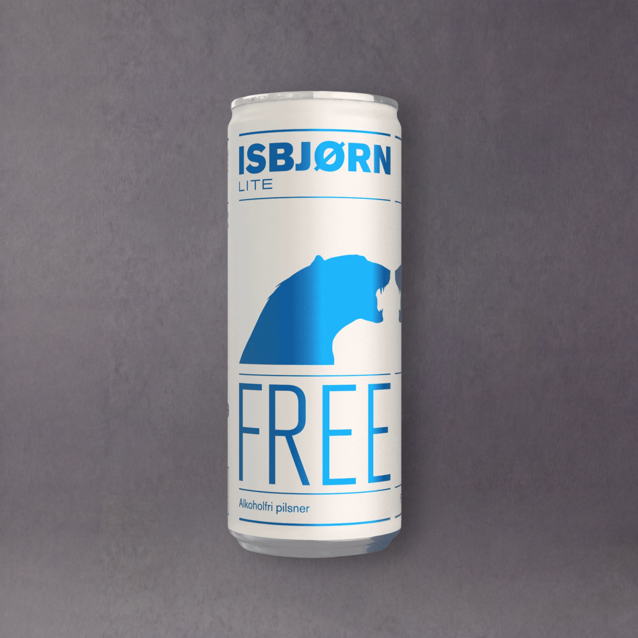 Isbjørn Lite Free – Alcohol-Free Gluten-Free Pilsner by Mack