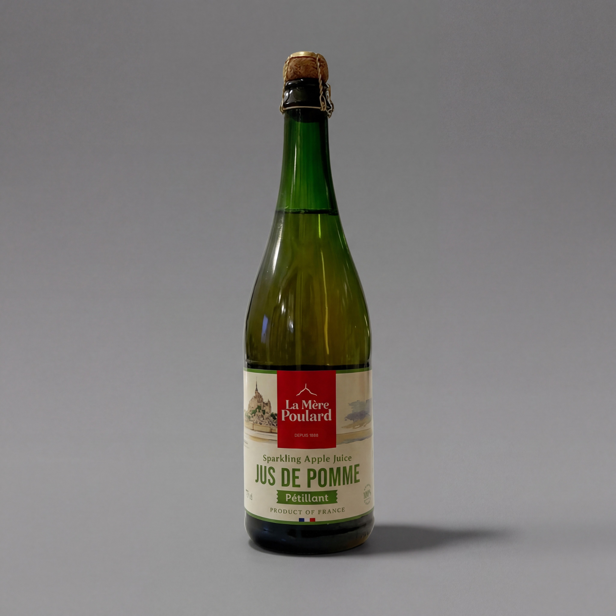 La Mère Poulard Sparkling Apple Juice (Jus de Pommes)