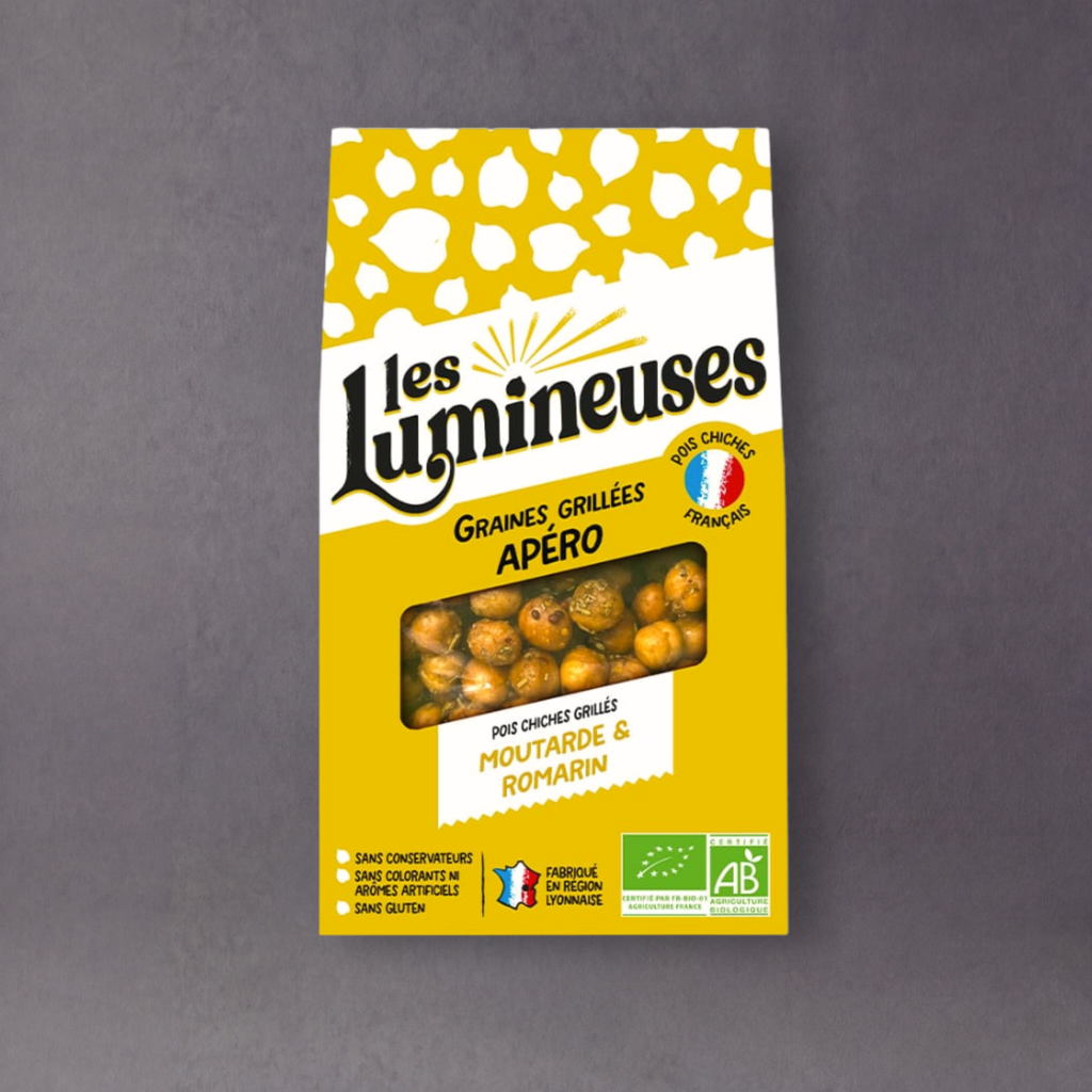 Les Lumineuses Organic Apero Mix – Rostade baljväxter och nötter | Olika smaker