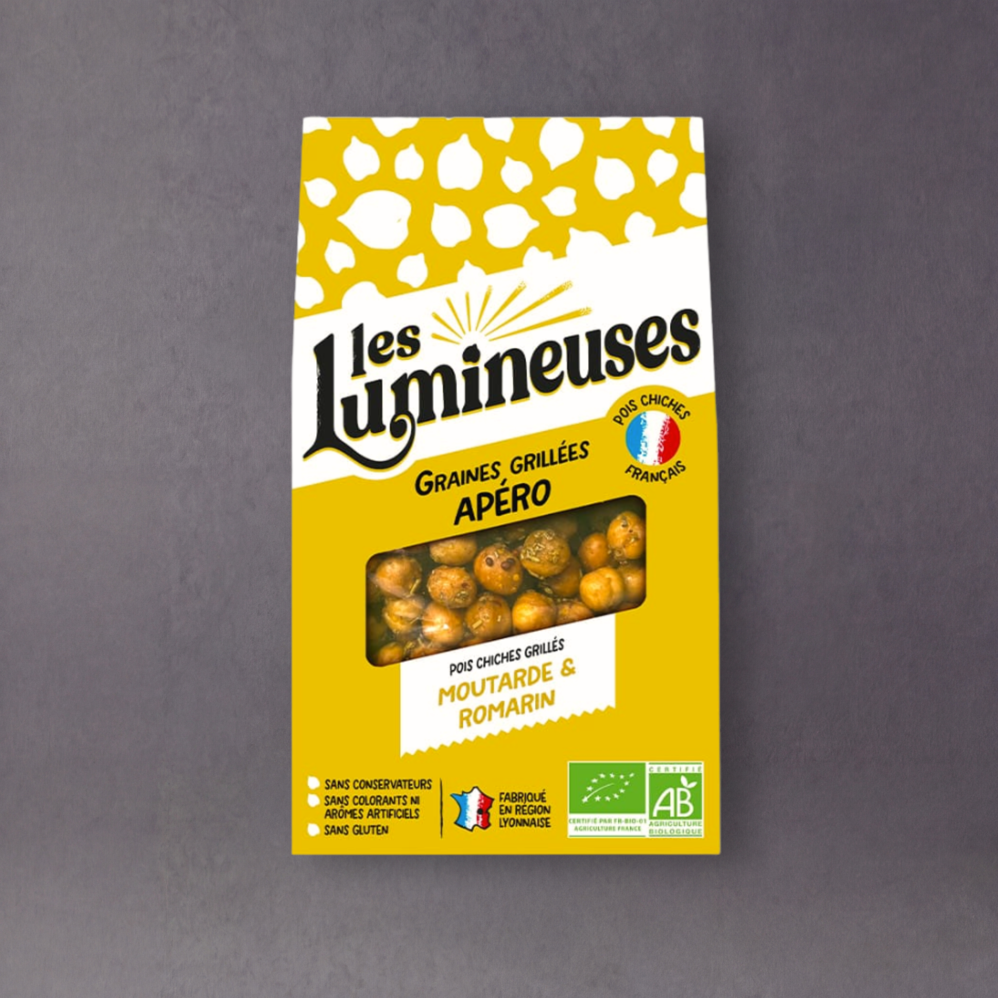 Les Lumineuses Organic Apero Mix – Rostade baljväxter och nötter | Olika smaker