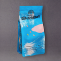 Organic Scandinavian filter coffee by GRAINED CO. in a bag, featuring the Lykke Big Monday Coffee branding and packaging.