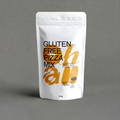 Gluten-free pizza baking mix by GRAINED CO. in a 400g package, shown in a resealable bag with pizza crust image.