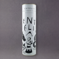 GRAINED Entèlia Kreta Extra Virgin Olive Oil in 1L bottle, golden-green liquid with olive groves background, premium quality.