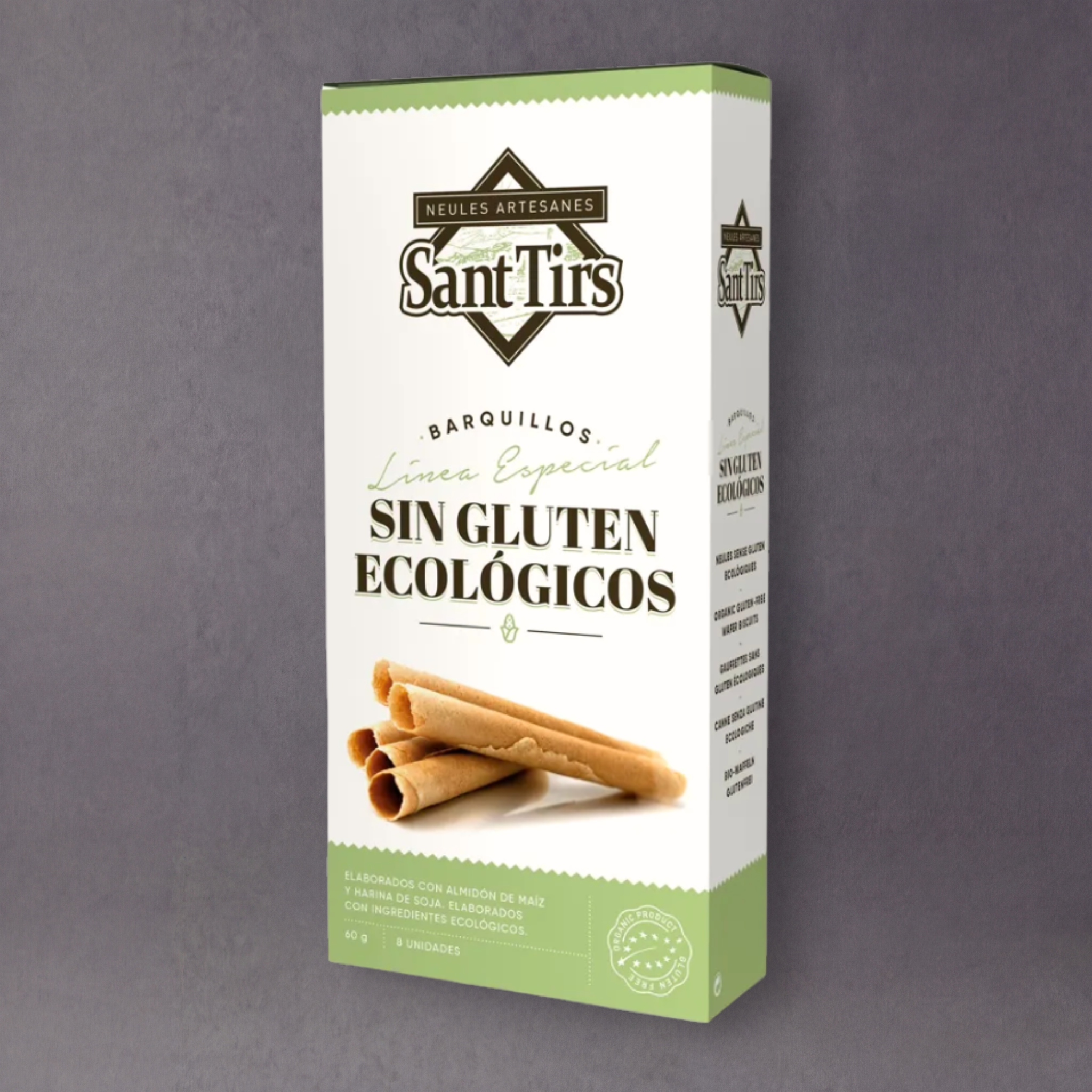 Neules Artesanes Sant Tirs – Ekologiska glutenfria katalanska våfflor