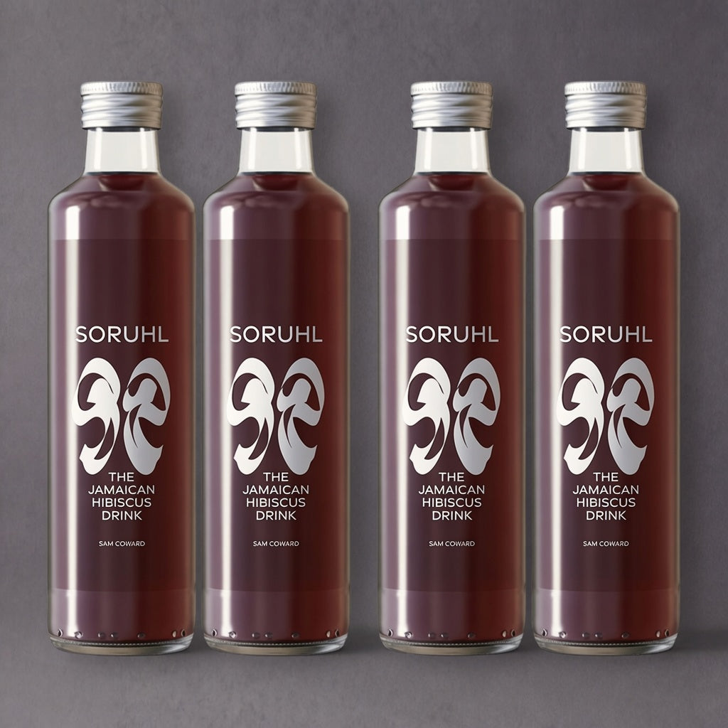 SORUHL Non-Alcoholic Jamaican Sorrel Hibiscus Drink