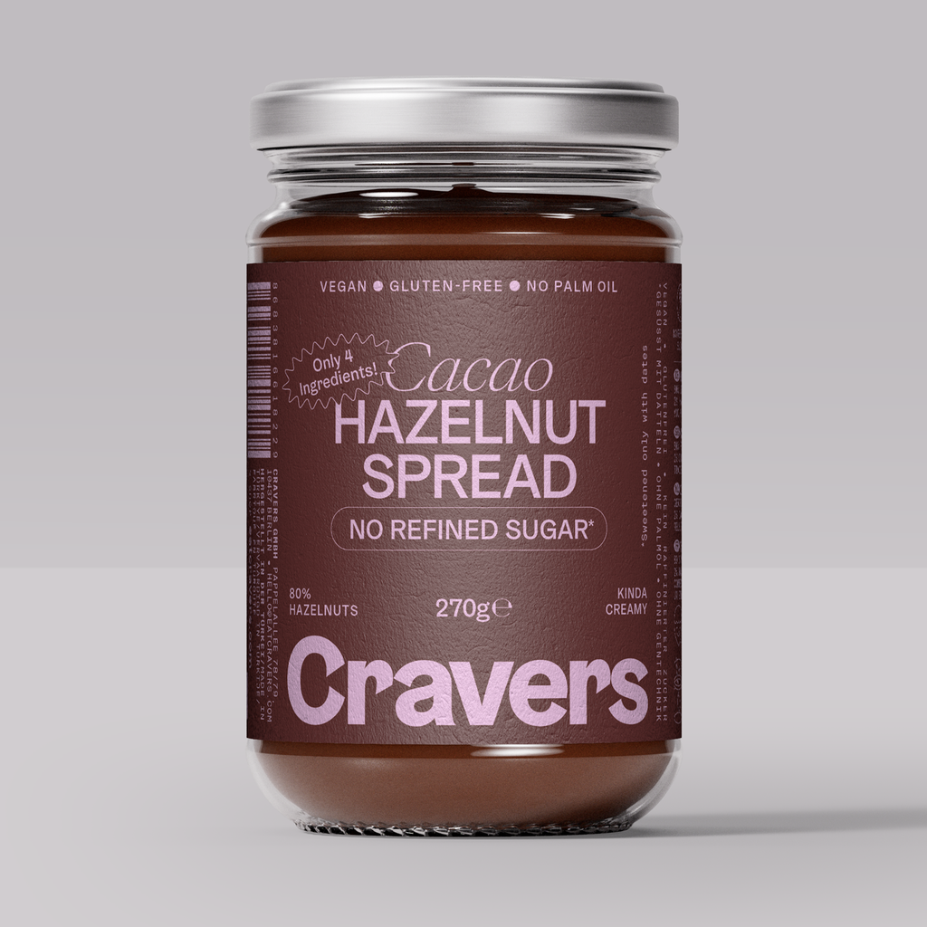 CRAVERS Kakao- och hasselnötskräm